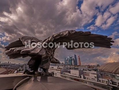 Вид на Москву с часовой башни Киевского вокзала - фото №219