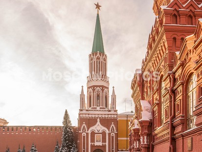 Никольская башня Кремля - фото №322