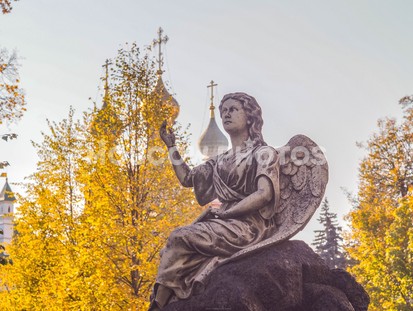 Осень в Новодевичьем монастыре - фото №248