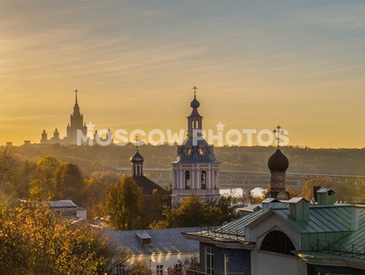 Андреевский монастырь осенью - фото №249