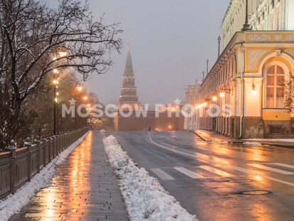 Туман в Кремле - фото №556