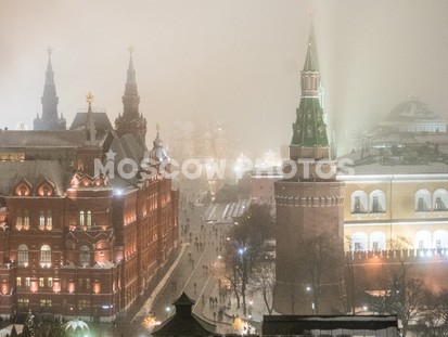 Туман и вид на Красную площадь - фото №584