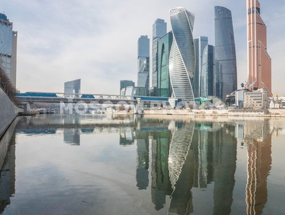 Отражение Сити в Москва-реке - фото №437