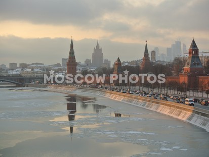Зимний день на Москва-реке - фото №85