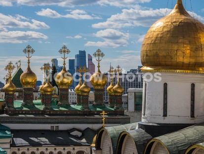 Вид с колокольни Ивана Великого - фото №688