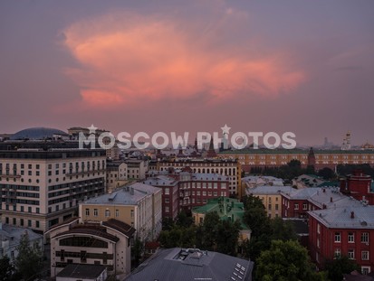 Закат над Кремлем - фото №167