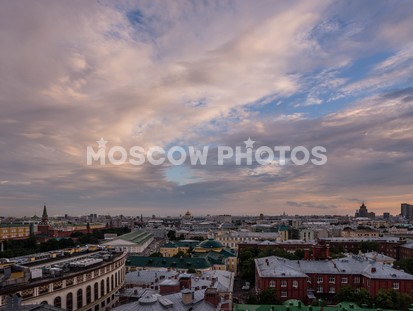 Москва сверху вид на Моховую - фото №184